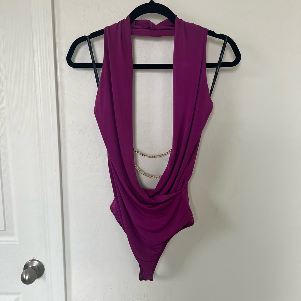 NWT - Fuschia Marciano Bodysuit - S